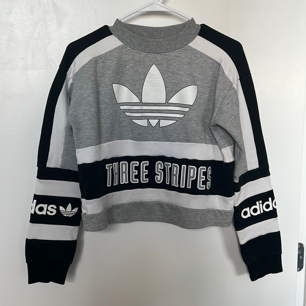 Adidas cropped sweatshirt